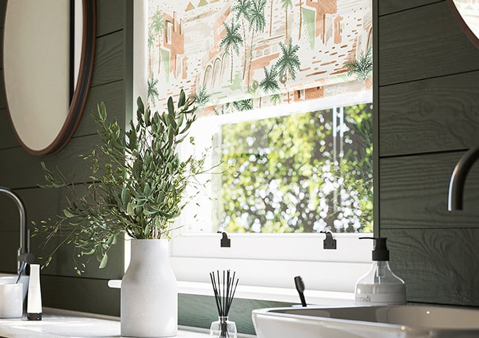Sunset Boulevard, Glow - Motorised Roman Blind - Image 5